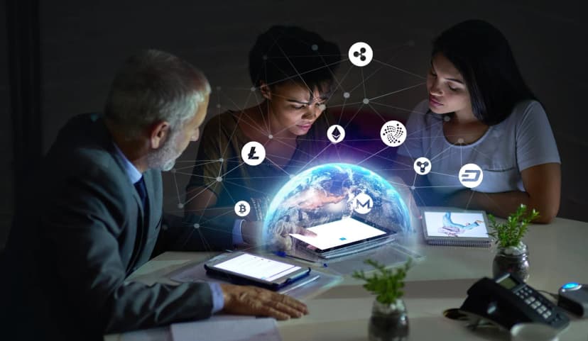 Team collaboration with digital interfaces